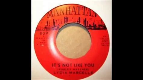 Lydia Marcelle Its Not Like You 1967 Youtube