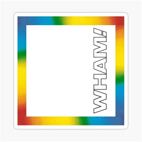 Wham Stickers Redbubble