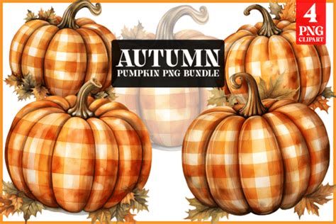 Fall Pumpkin Png Sublimation Bundle Graphic By Thedigitalstore