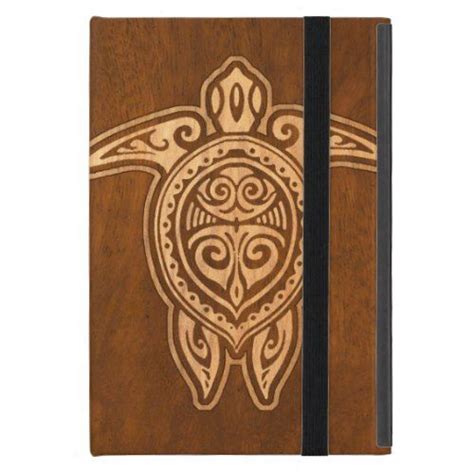 Uhane Honu Faux Wood Hawaiian Turtle Case For Ipad Mini Zazzle