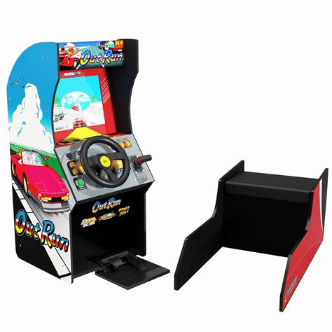 組み立て式の家庭用ゲーム筐体「arcade1up Outrun」が国内でも8月に発売決定。アーケードさながらの筐体で、『アウトラン』や『ターボ