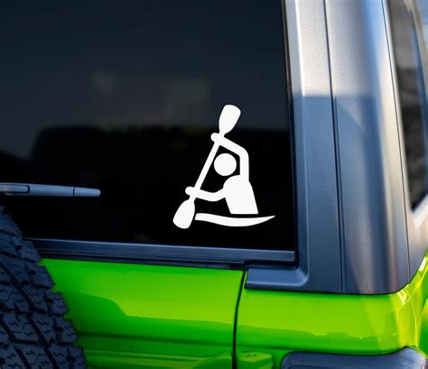 Kayak Decal Kayak Decal Kayak Car Decal Car Decal Vinyl Decal Gift for ...