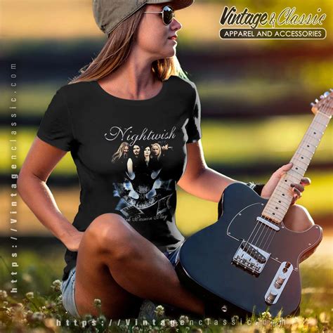 Nightwish Band Shirt Dark Passion Play Vintagenclassic Tee