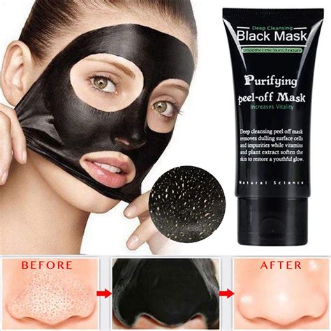 Pure Clean Black Charcoal Peel Mask | Peel off mask, Skin care masks, Facial cleansing cloths