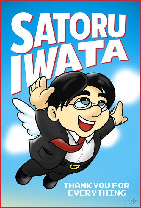 Tribute to Satoru Iwata by christianbest on DeviantArt