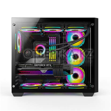 Компьютерный корпус Huntkey S980 Tornado Black без Б/П купить в Алматы ...