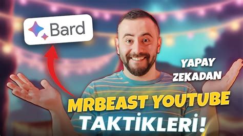 Google Bard Youtube Takt Ver Yor Yapay Zeka Dersleri Youtube