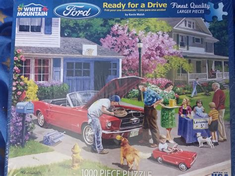 Vintage White Mountain Ford Puzzle Vintage Puzzle Ford Truck - Etsy