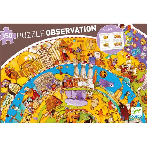 Djeco Puzzle Observaci N Historia Rompecabezas Piezas Asijuego