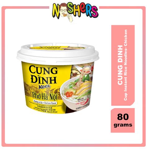 Noshers Cung Dinh Instant Chicken Noodles Pho Ga Ha Noi Vietnam Product