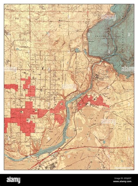 Mapa De Folsom Imágenes Recortadas De Stock Alamy