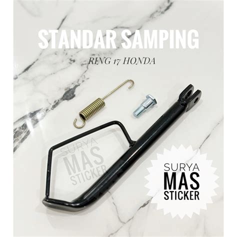 Jual Standar Samping Ring 17 IMPORT Hitam Honda Motor Shopee Indonesia