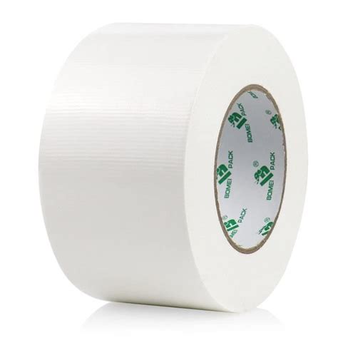 Universal Ruban Adhésif Toilé Blanc Heavy Duty Duct Tape 75MM x 50M