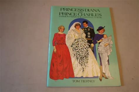 VTG 1985 TOM Tierney Princess Diana Prince Charles Fashion Paper