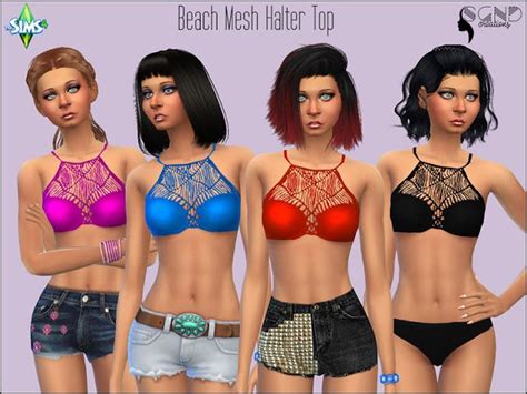 Sims Cc S The Best Clothing For Women By Simgirlnextdoor Halter