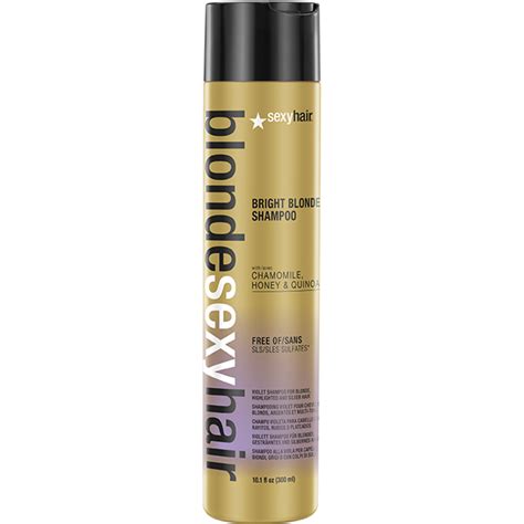 BLONDE SEXY HAIR BRIGHT BLONDE SHAMPOO Hamvasító sampon ASGroup