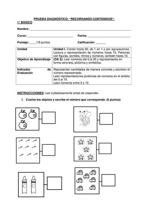 PACK MATEMATICA 1 UNIDAD PRIMERO BASICO DIAGNOSTICO 3 VIDEOS 5