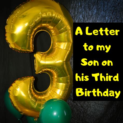 A Letter to My Son on his Third Birthday | Califf Life Creations