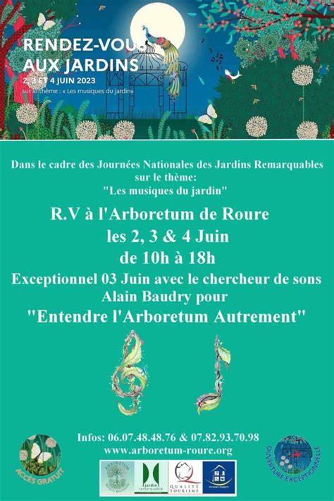 Rendez Vous Aux Jardins Arboretum De Roure