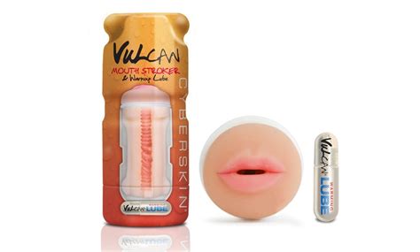 Vulcan Cyberskin Warming Sensation Vaginal Anal Or Mouth Stroker