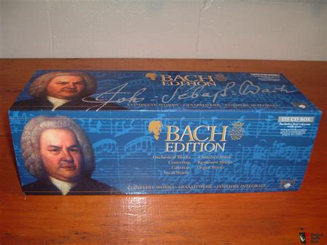 Cd Set Bach Edition The Complete Works Of J S Bach Orchestral