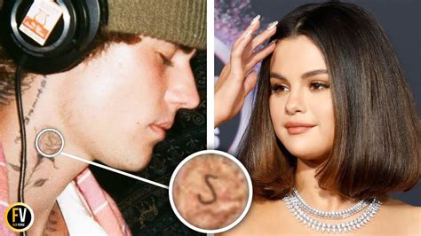 Justin Bieber S Rose Tattoo Is A Tribute To Selena Flixverse Youtube