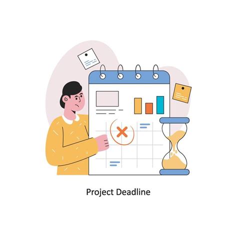project timeline deadline vector art icons  graphics