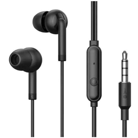 Oraimo Conch In Ear Wired Headphones Oep E Black