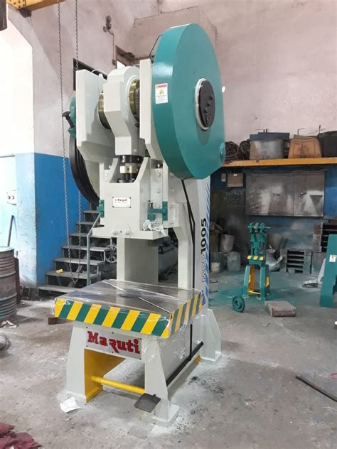 Power Source Mechanical Mild Steel 100 Ton C Type Power Press Machine