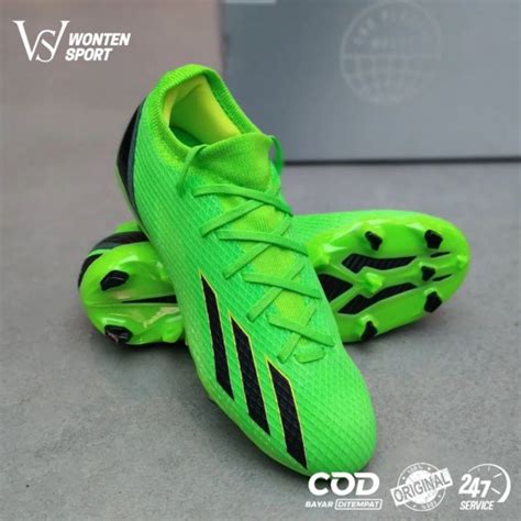 Jual Sepatu Bola Adidas X Speedportal 3 FG Signal Green Original