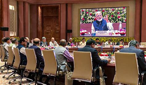 Eight Opposition CMs Skip Niti Aayog Meeting Chaired By PM Modi The Week