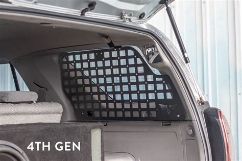 Runner Rear Window Storage Molle Panel Rd Th Th Gen