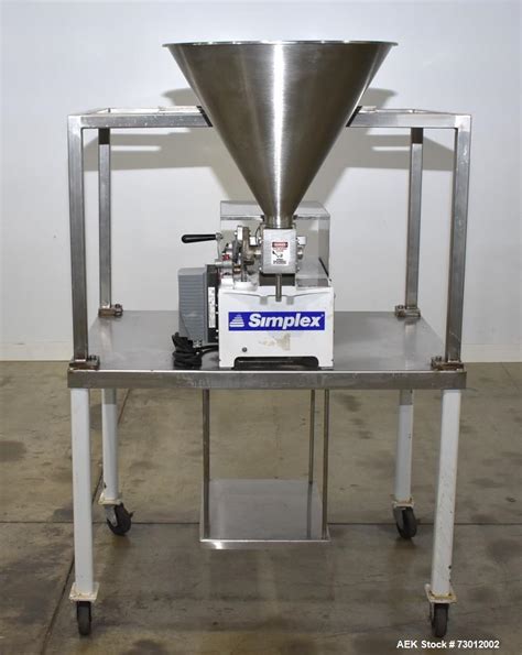 Used Simplex Model AS 1 Semi Automatic Table Top