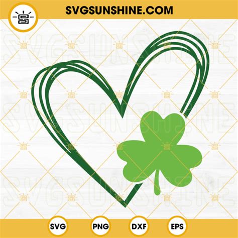 Leopard Plaid Shamrock St Patricks Day Svg Leopard Lucky Clover Svg