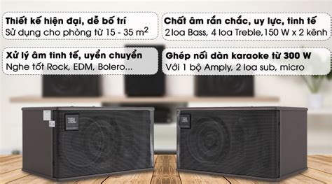 Cặp loa karaoke JBL MK 08 300W giá tốt chính hãng