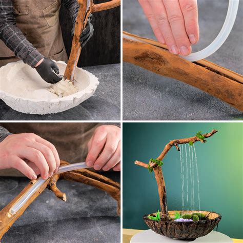 diy fountain  garden video fonte de agua faca voce mesmo