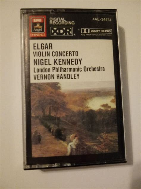 Elgar Violin Concerto Nigel Kennedy Cassette London Philharmonic