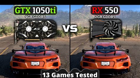 Gtx 1050 Ti Vs Rx 550 How Big Is The Difference 13 Games Tested