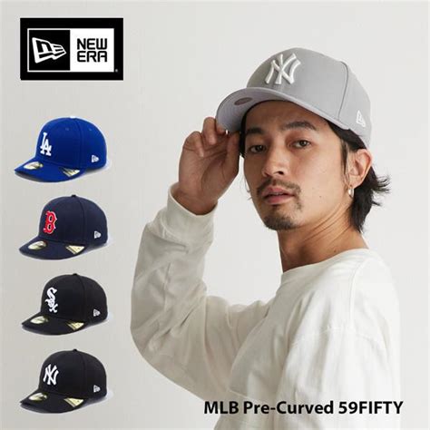 ニューエラ プレカーブ Mlb キャップ グレー 黒 ヤンキース ホワイトソックス ドジャース La Ny Sox M Pre