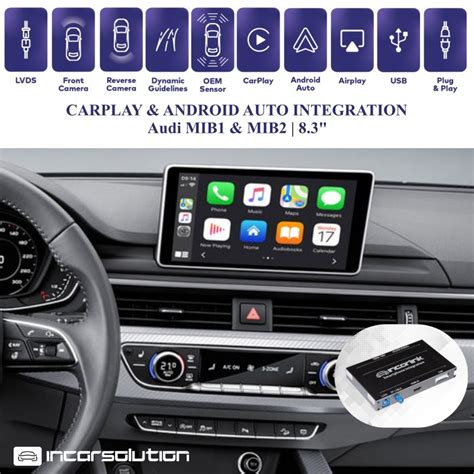 Carplay Android Auto Camara Audi A A Q Q Q Mib