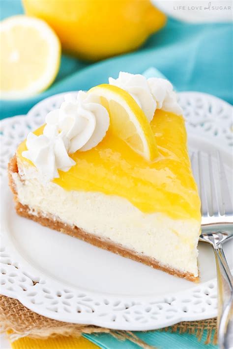 Lemon Cheesecake Recipe Best Lemon Dessert Recipes