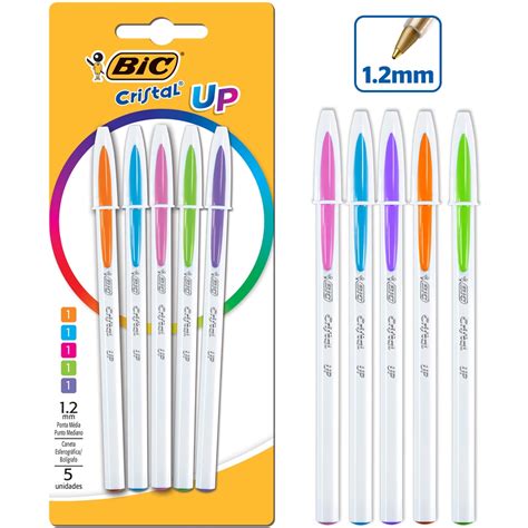 Kit Canetas Coloridas Bic Fashion Up Cores Vivas Shopee Brasil