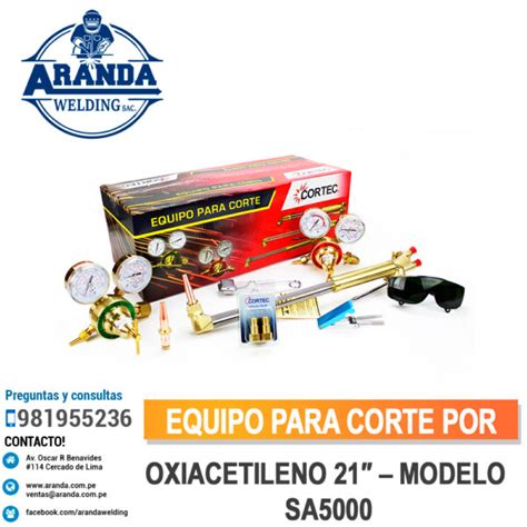 EQUIPO DE OXICORTE VICTOR MEDALIST 350 ARANDA WELDING Premium