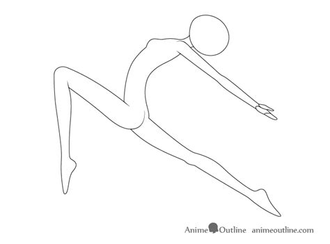 How To Draw Anime Poses Step By Step Animeoutline Anime Poses