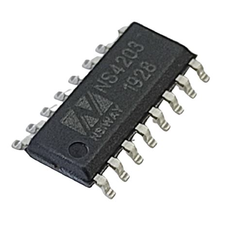 Circuito Integrado Amplificador De Audio Clase D SOP 16 NS4203