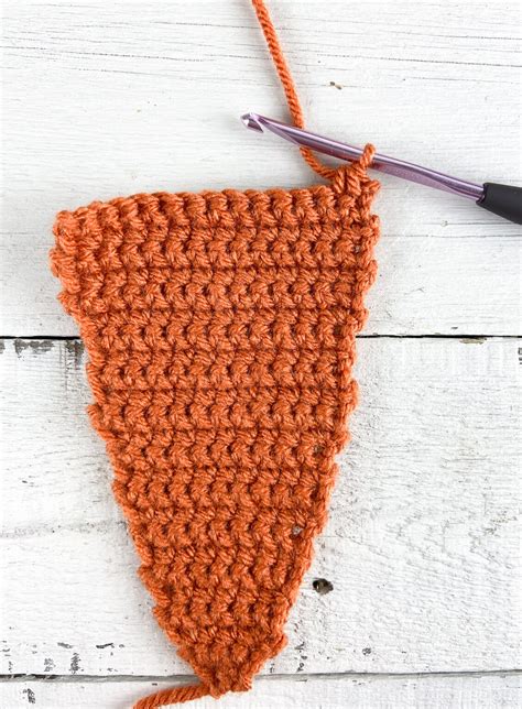 Crochet Carrots Garland Easter Bunting The Knotted Nest