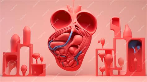 Premium Ai Image 3d Illustration Of The Human Organ Systems Human