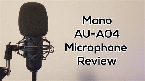 Maono AU A04 Microphone Unboxing And Review YouTube