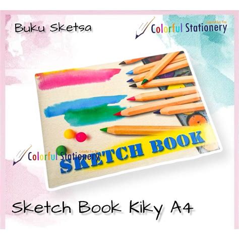 Jual Sketch Book A Buku Sketsa A Kiky Lembar Shopee Indonesia