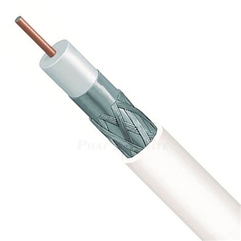 Plenum Rg6 Rg11 Bulk Coaxial Cables White 300ft 500ft 1000ft Fire